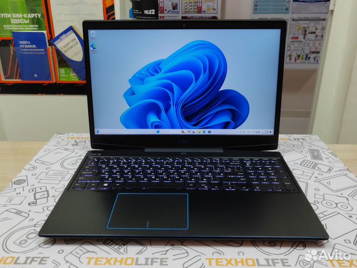 Ноутбук Dell G3 intel i5/16gb/450gb