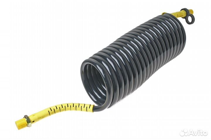 Шланг пневматический витой М16 L4.5м (желтый) wabc