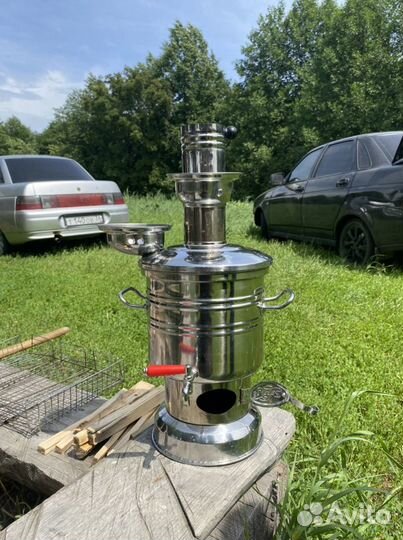 Самовар на дровах