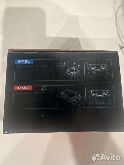 Кулер для процессора tishric AMD intel
