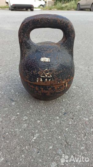 Разборная Гиря 16 24 32кг