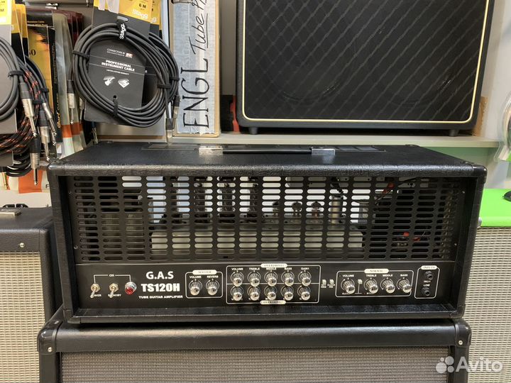 Ламповый гитарный усилитель G.A.S TS120H