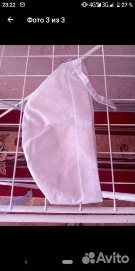 Новый медицинский халат с колпаком