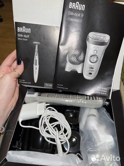 Эпилятор и триммер Braun