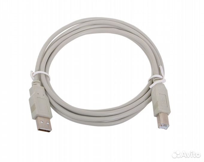Кабель USB A - Usb B. 1.8 и 3 метра, нoвый