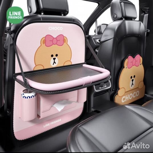 Защита сидений +органайзер со столиком. В Подарок