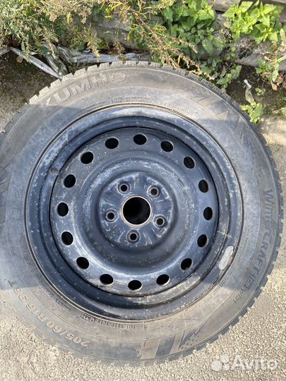 Колеса в сборе r16 зимние 5 114.3