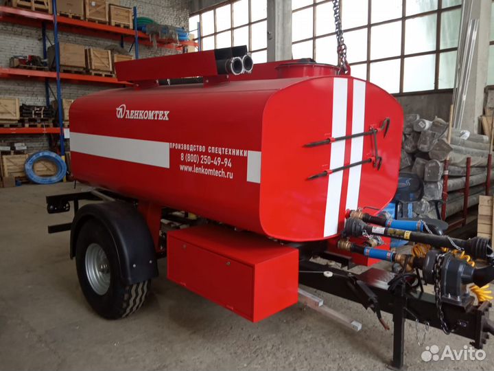 Полуприцеп химическая цистерна ЛЕНКОМТЕХ 4м3, 2022