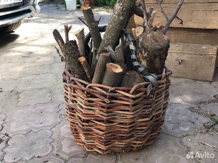 Дрова вишни, яблони сухие для шашлычницы/коптилки