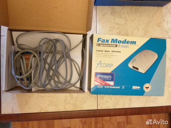 Факс модем Acorp