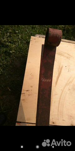 Рессора задняя в сборе iveco 75 E 17