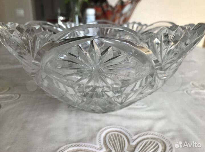 Салатники хрустальные СССР
