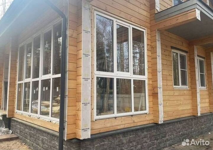 Остекление окон и балконов пвх