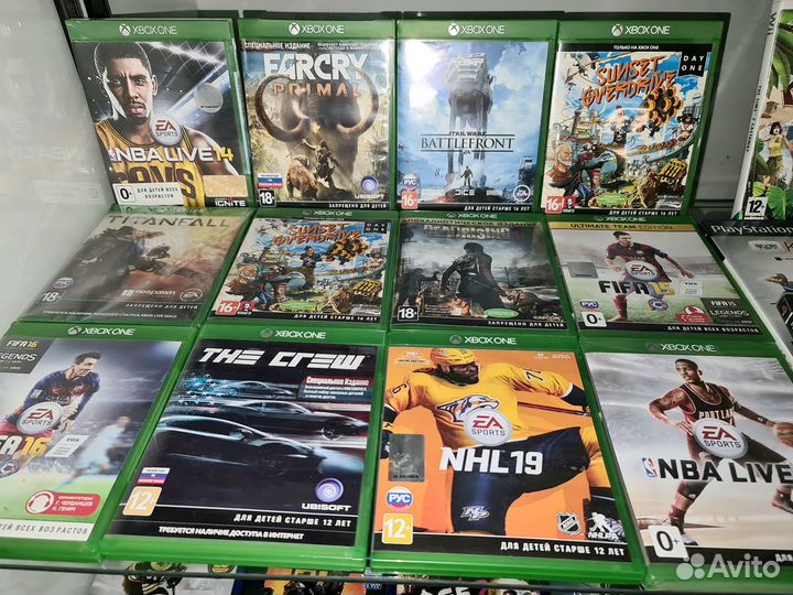 Игры на приставку Xbox One