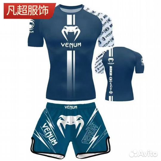 Футболка-рашгард Venom с короткими рукавами