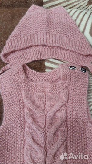 Вязаный комплект