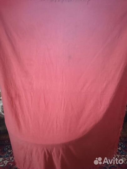 Скатерть плюшевая СССР винтаж