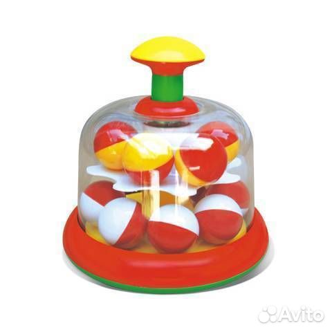Юла-карусель с шариками 01323