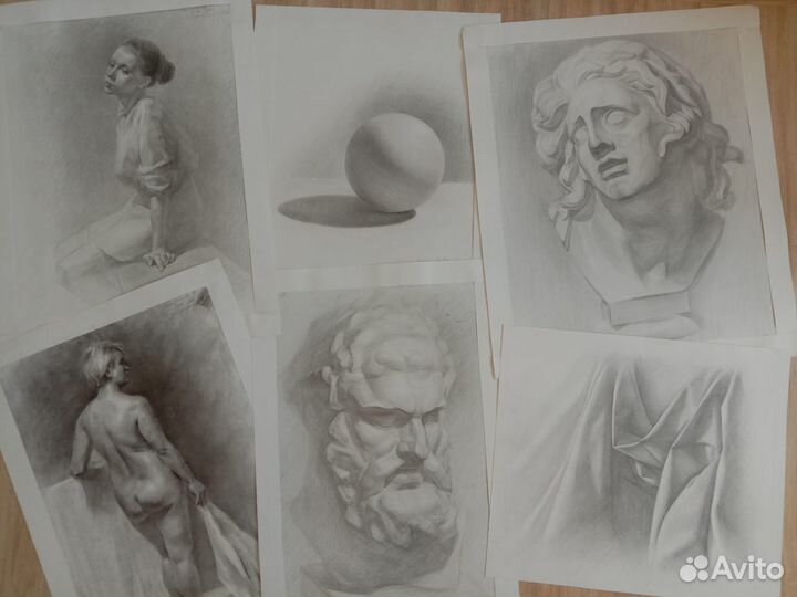 Занятия по рисунку и живописи