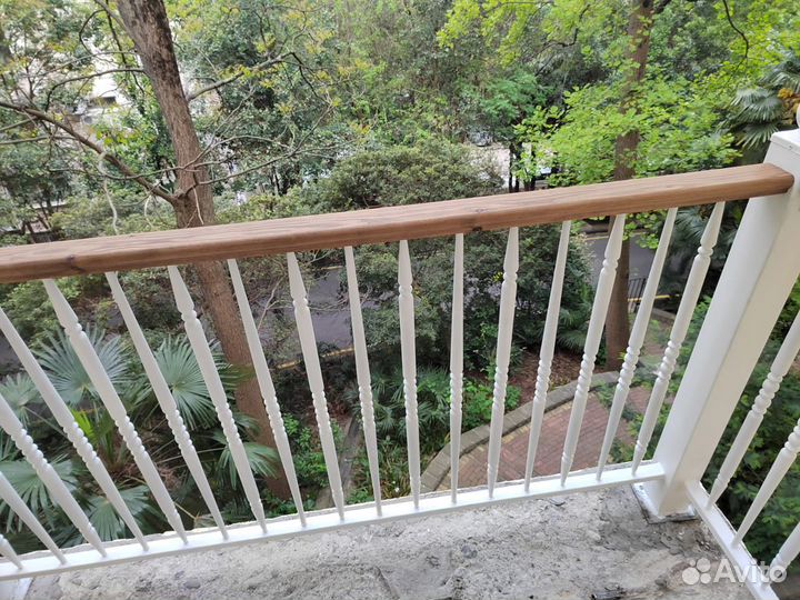 Перила на балкон, изготовление