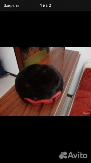 Берет норковый