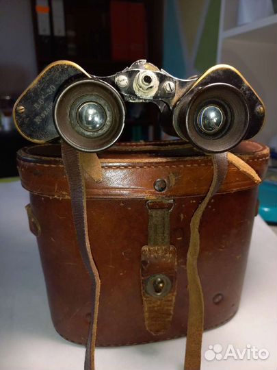 Довоенный.Бинокль. Антиквариата