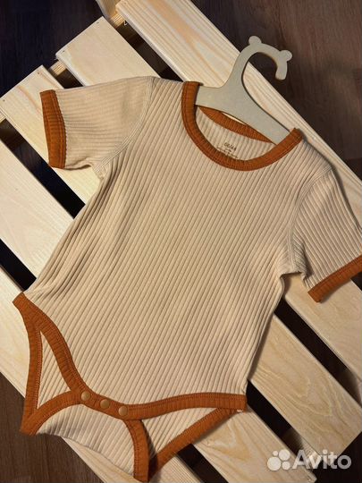 Набор детских боди с коротким рукавом 4 шт