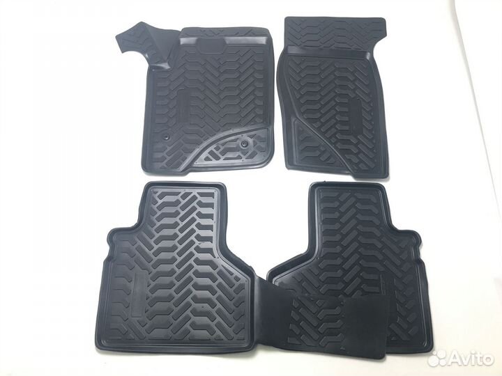 Коврики салон 3D Chevrolet Niva 2002- н.в