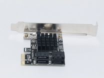 Контроллер PCI-E X1 на SATA 3.0 (чип Marvell 88SE9