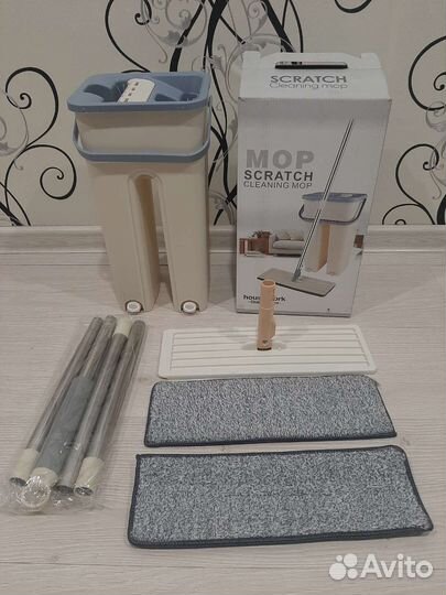 Швабра с ведром и отжимом