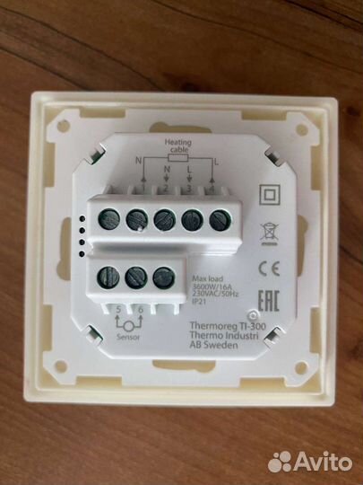 Терморегулятор для теплого пола Thermoreg TI-300