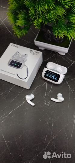 Беспроводные наушники Airpods с экраном