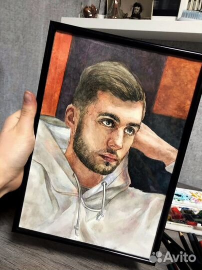 Портрет рисунок живопись на заказ по фото