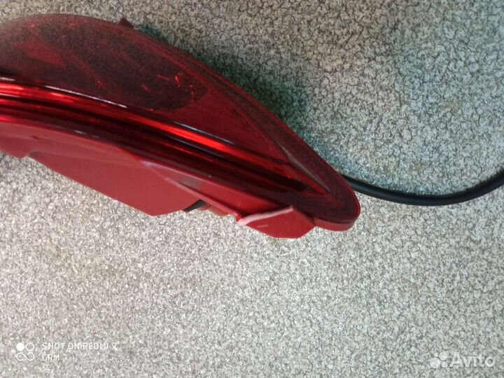 Фонарь задний в бампер левый Солярис 2015