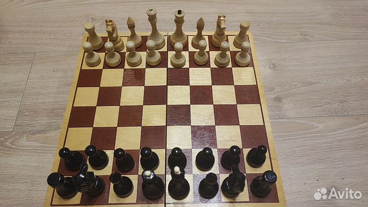Шахматы деревянные СССР 1976 год