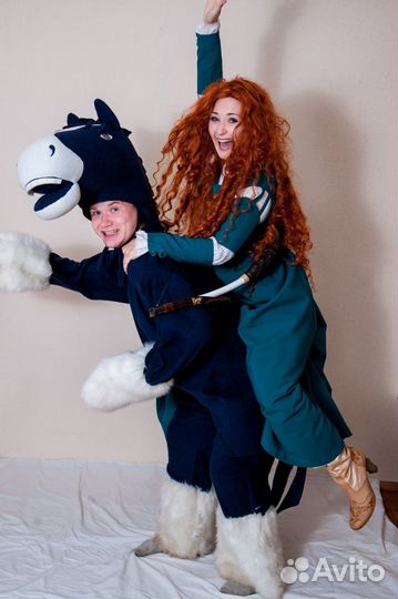 Храбрая сердцем костюмы