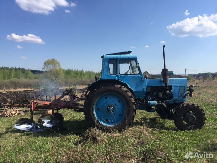 Вспашка плуг фреза