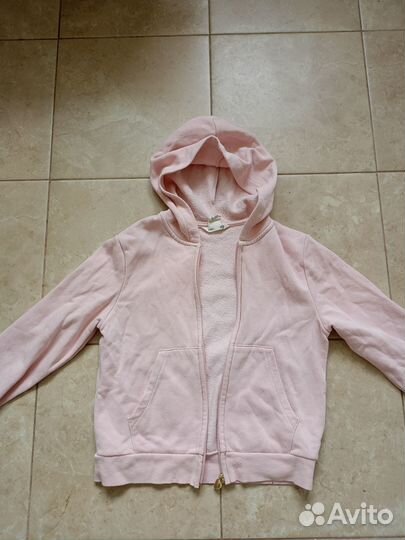 Кофта с капюшоном H&m 134