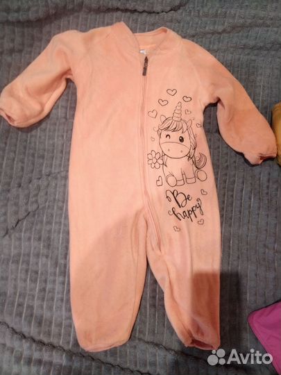 Флисовый комбинезон