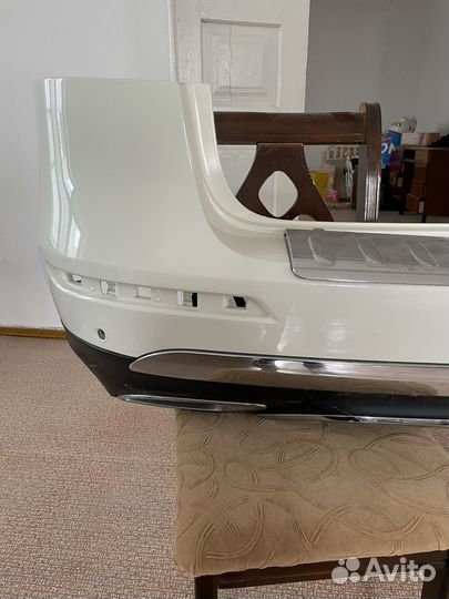 Бампер задний на mersedes ml 350