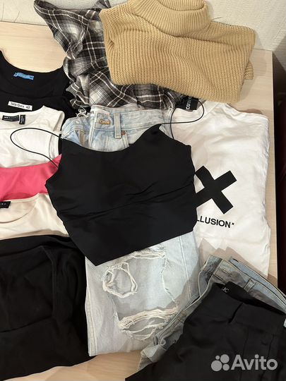 Вещи пакетом на девушку xs-s (zara, bershka, ASOS)