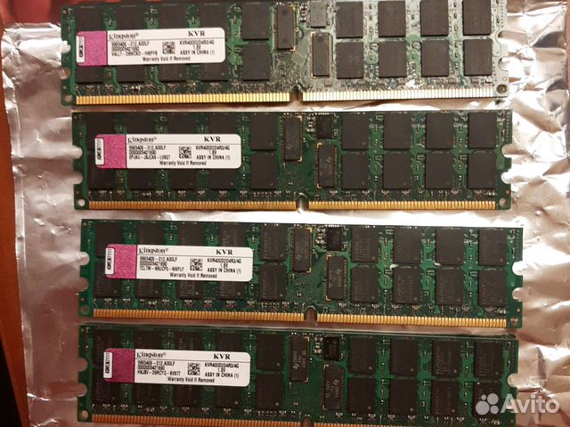Оперативная память DDR4 / DDR3 / DDR2