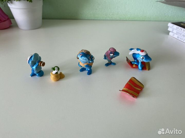 Киндер игрушки акулы 1995 г