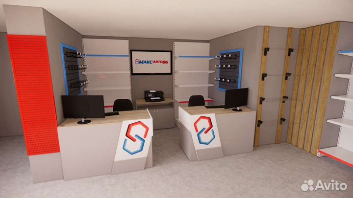 Дизайн проект магазина/офиса