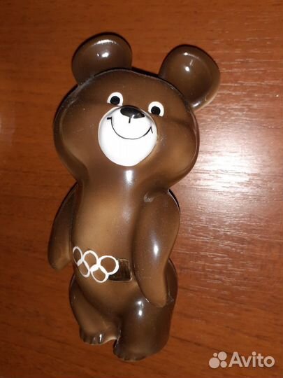 Настенная тарелка Мишка Олимпиада 80 СССР винтаж