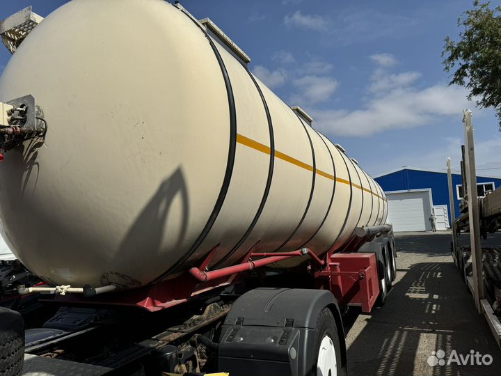 Полуприцеп химическая цистерна Feldbinder TSA 33.3-3, 1996