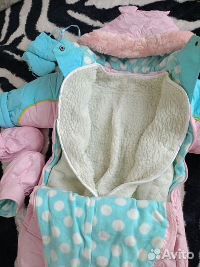 Комбинезон трансформер зимний