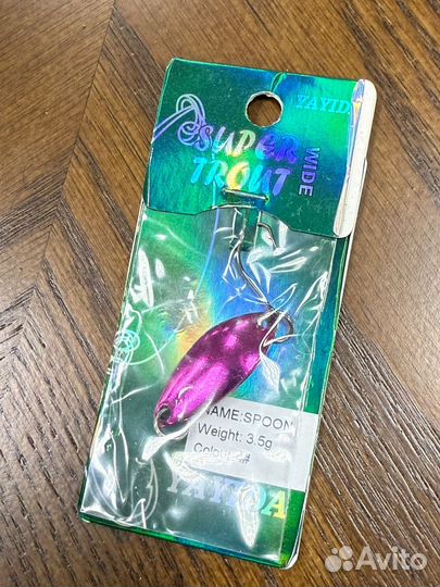 Блесна колеблющаяся 3.5гр