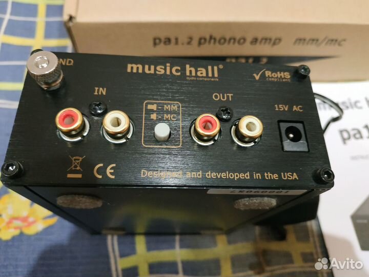 Фоно корректор Music Hall ра1.2 USA