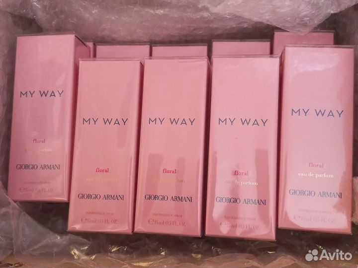 My Way floral giorgio Armani 15 мл парфюм